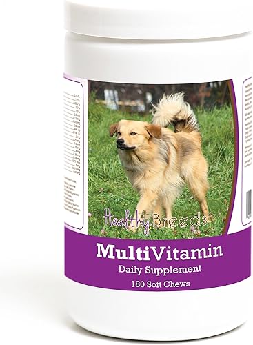 Miniatura 30 de Healthy Breeds Bulldog Multivitamínico Masticable Suave para Perros 180 Recuento