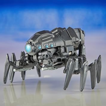 Transformers: One Cog Changer Bumblebee (B-127) & Airachnid, 4-Inch Robot Action Figures, Interactive Toys for Boys & Girls Ages 6 and Up