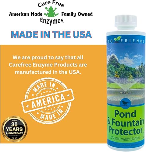 Miniatura 6 de CareFree Enzymes 95562 - Protector de fuente para estanque, claridad de agua