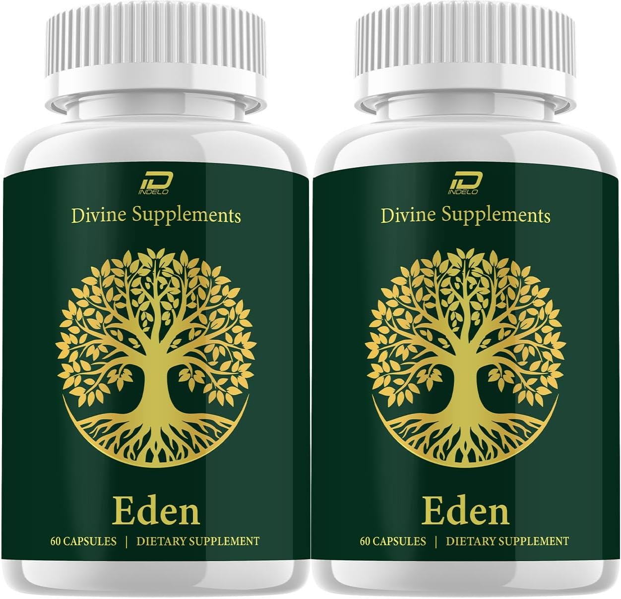 Eden Capsules – Eden Pills All-Natural Daily Supplement, Digestive Support, Gut Wellness, Pastillas Review (2 Pack - 120 Capsules)