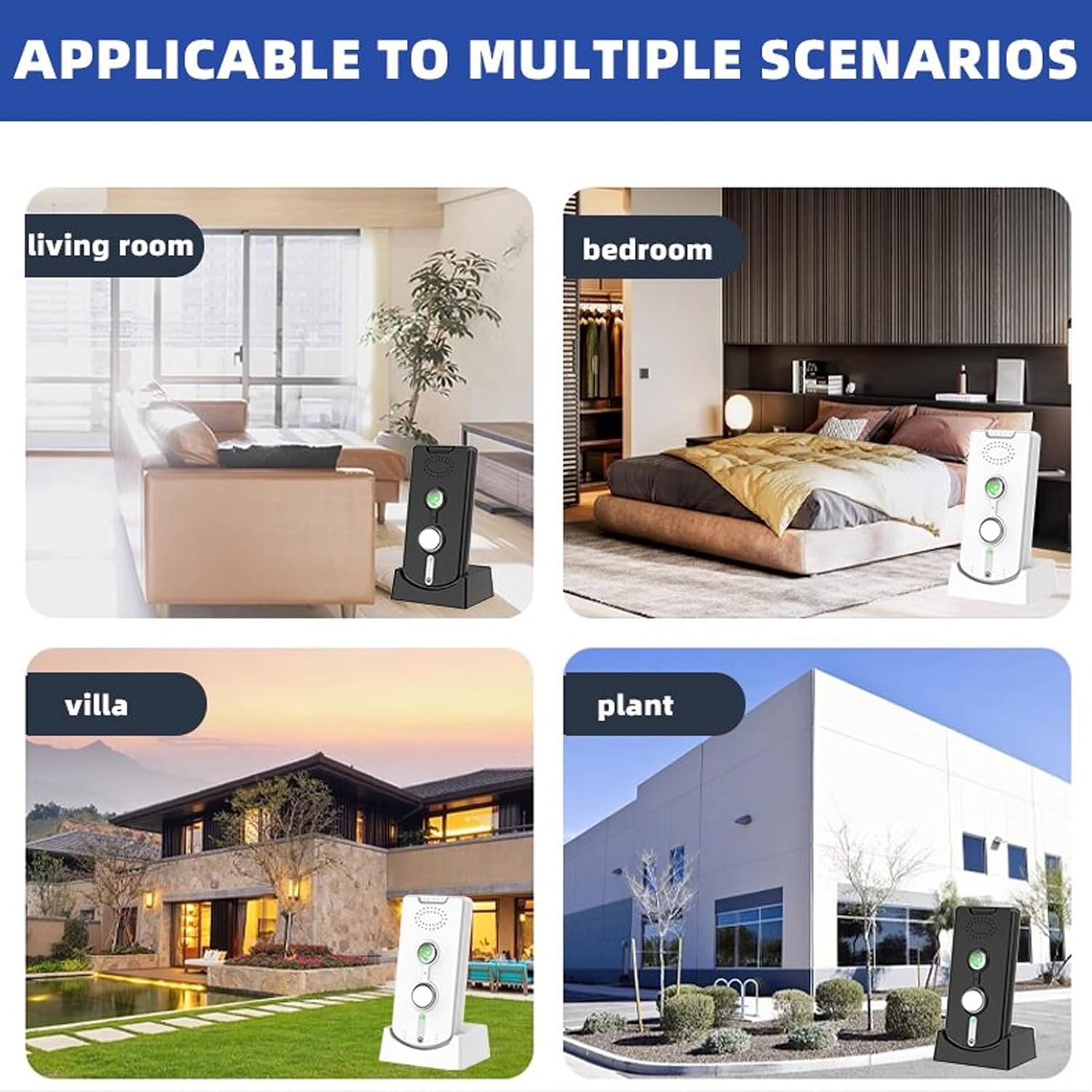 Gugxiom 2 Way Voice Intercom for Home, Home Intercom System