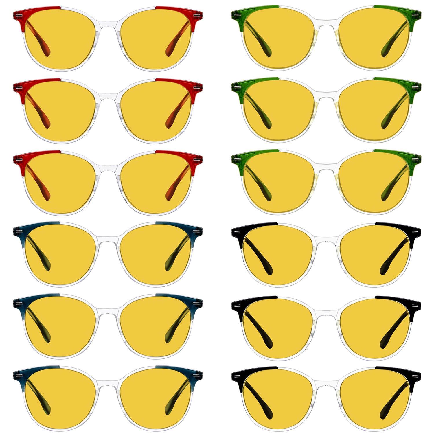 Eyekepper Spring Hinges UV Protection,Anti Glare,Anti Blue Rays,Scratch Resistant Lens Computer Reading Glasses