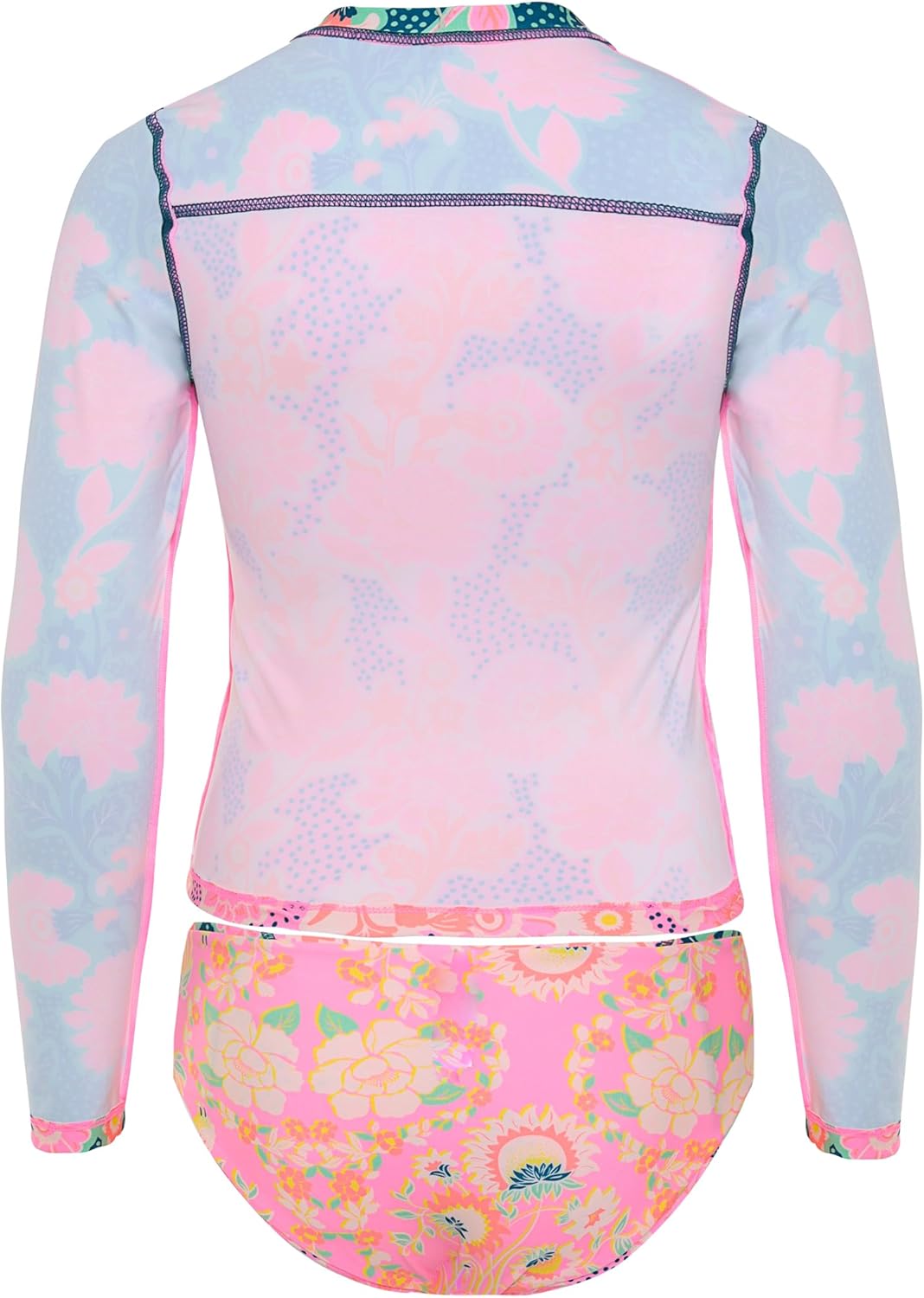 Maaji Girls' Blush Floral Rashguard Set