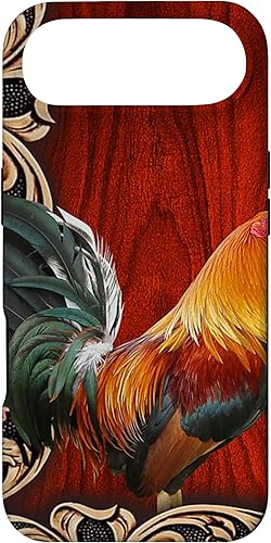 Vista 70 de Funda para iPhone 13 Pro Max Rooster wood - ROOSTER-PC