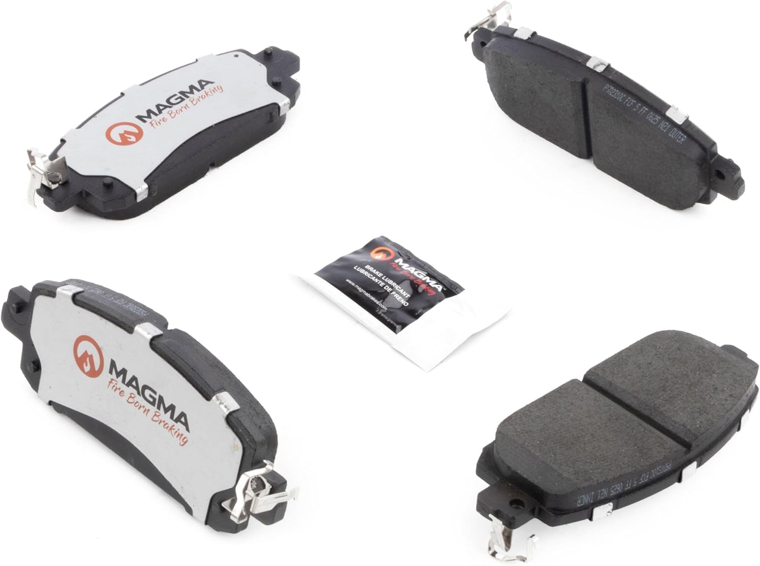 MAGMA Pro-Series PSD2310C Brake Pads, Front