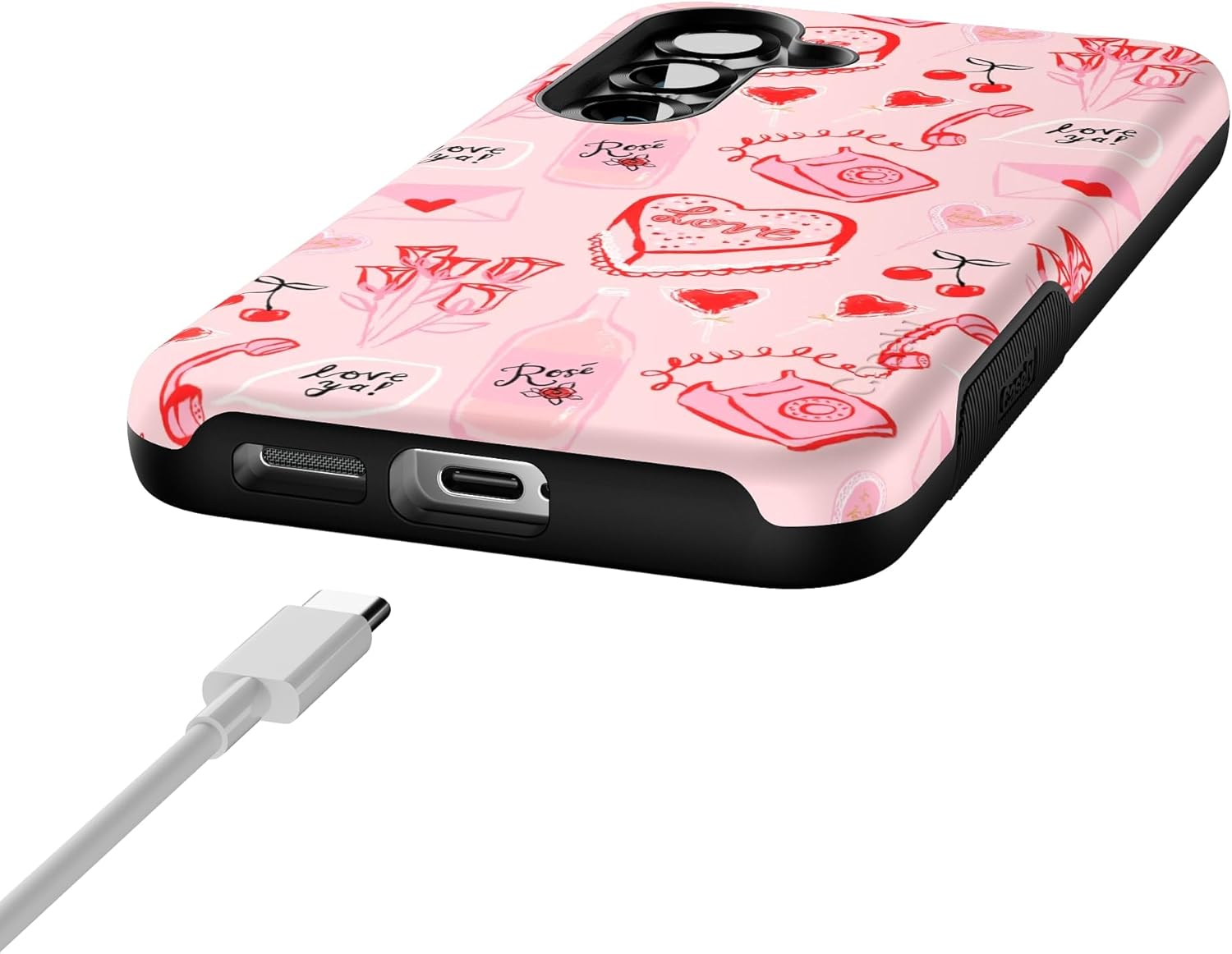 Casely Galaxy S25 Case | That's Amore | Valentine's | Bold Protective Design | Compatible with MagSafe