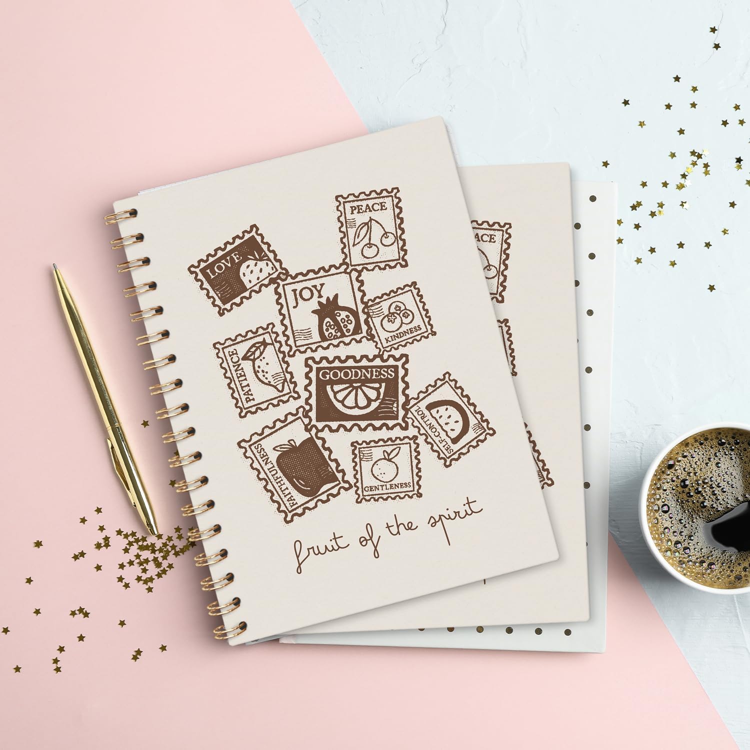 VONTP Christian Gifts for Women Spiral Notebook, 5.5x8.3 Inch image 5