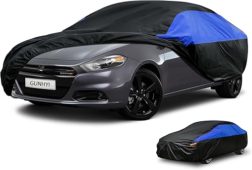 Miniatura 103 de Funda para automóvil Nissan Rogue impermeable para todo tipo de clima, cubierta exterior completa ligera para automóviles, exteriores, sol, UV, 08