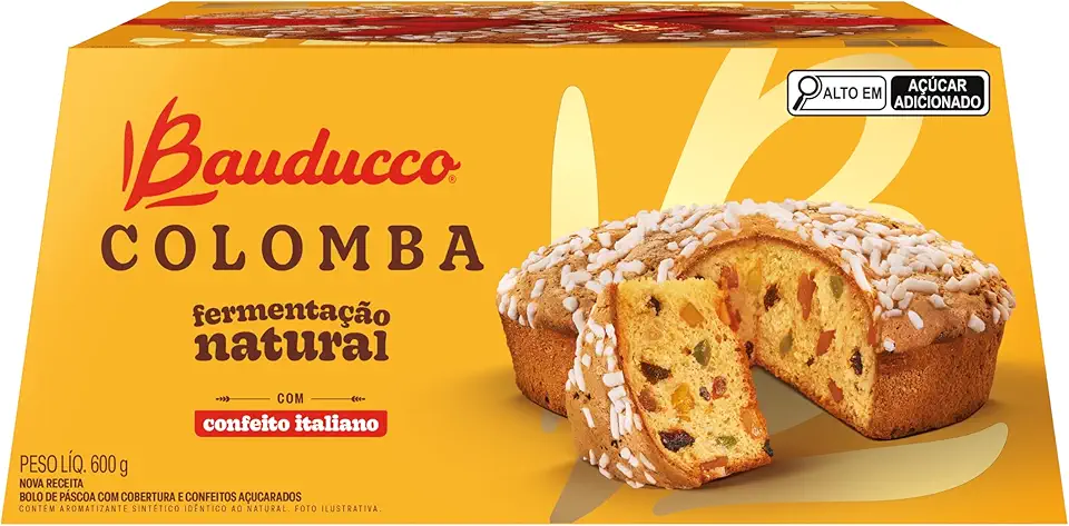 Colomba Frutas Bauducco 600g