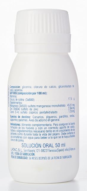 Foto 3 de 6 de CALCICOLINA-P. 50 ML. Lab.LATAC