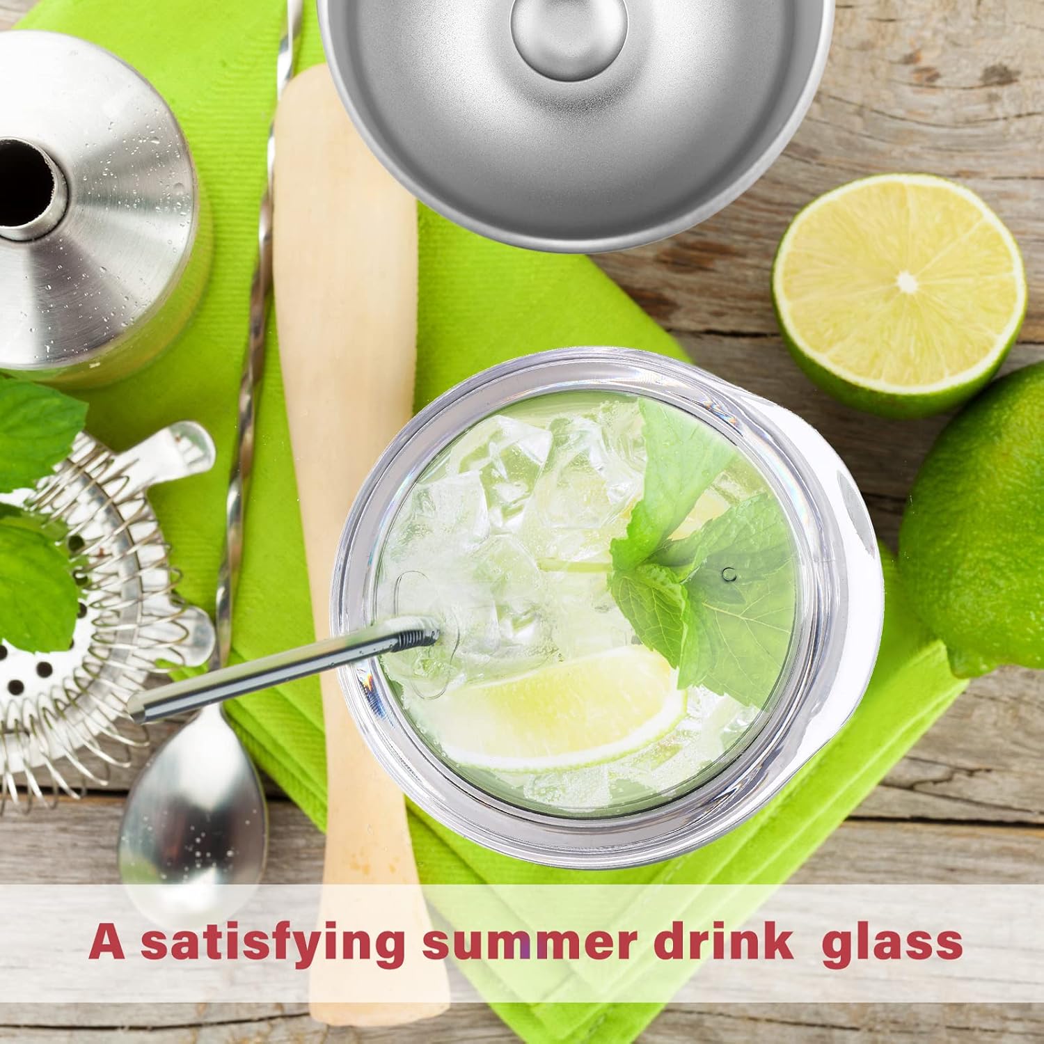 6 Pack Stainless Steel Wine Tumblers 12 oz Insulated Vacuum Wine Cup Set Double Wall Stainless Steel Stemless Mug Glasses for Coffee Soda Whiskey Outdoor Travel (White) - Image 5