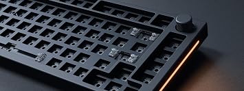 GLORIOUS GMMK PRO 75% Barebones Custom Keyboard Kit (Black Slate)