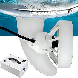 24V 380W Paddleboard Electric Fin 6-8Km/H Motorized Underwater Thruster | 5‑Speed Silent Jet Propulsion,60‑Mins Runtime,Tool‑Free Mount Sup Motor Kits for Surfboard,Paddle Board