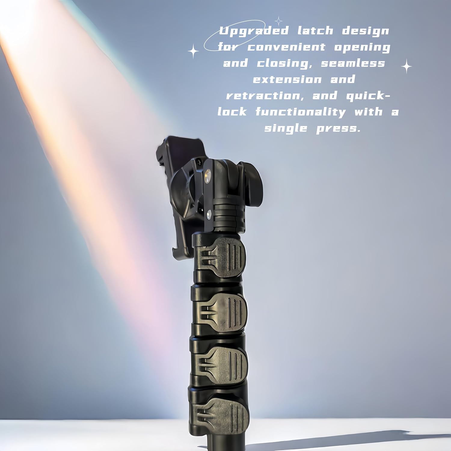 61 inch Lightweight Phone Tripod Stand with Remote and Holder ，Versatile Stand for iPhone, Android, Video Recording, and webcamera,Portable Travel-Friendly Smartphone Tripod