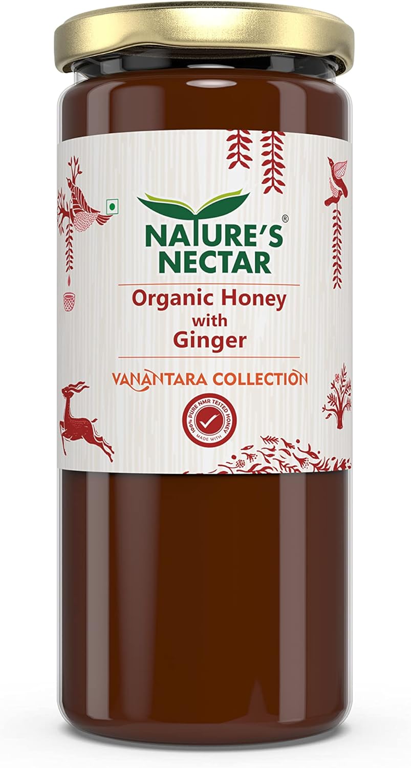Nature’s Nectar Organic Honey with Ginger 325 g