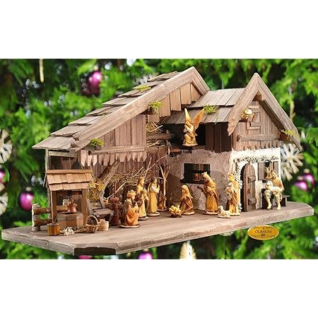 Amazon.de: BTV Weihnachtskrippe KA70du-MFHO-ALP Weihnachtskrippen