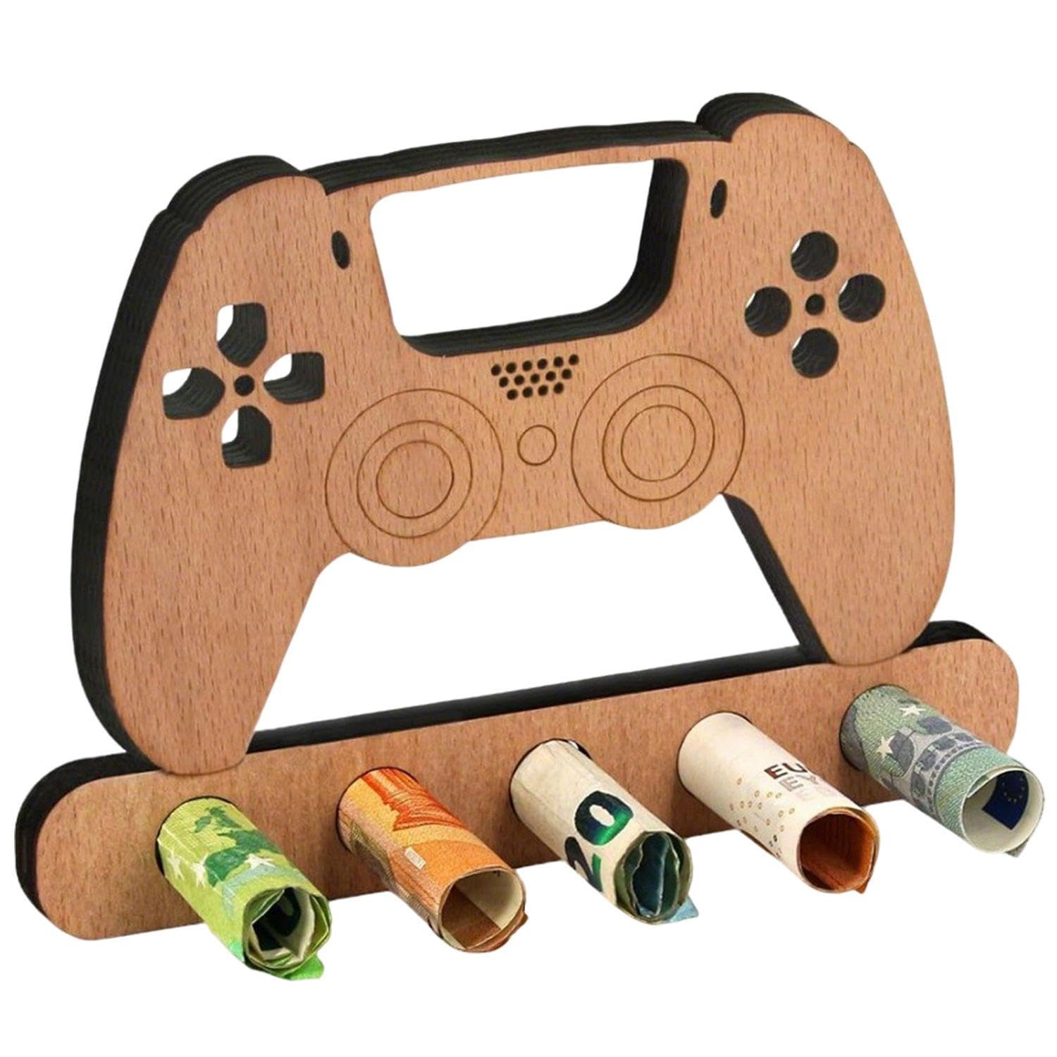 Ejufns Wooden 1 Piece Game Console Ornaments, Creative Ornaments, Money Gifts, Fun Gifts, Party Decorations.