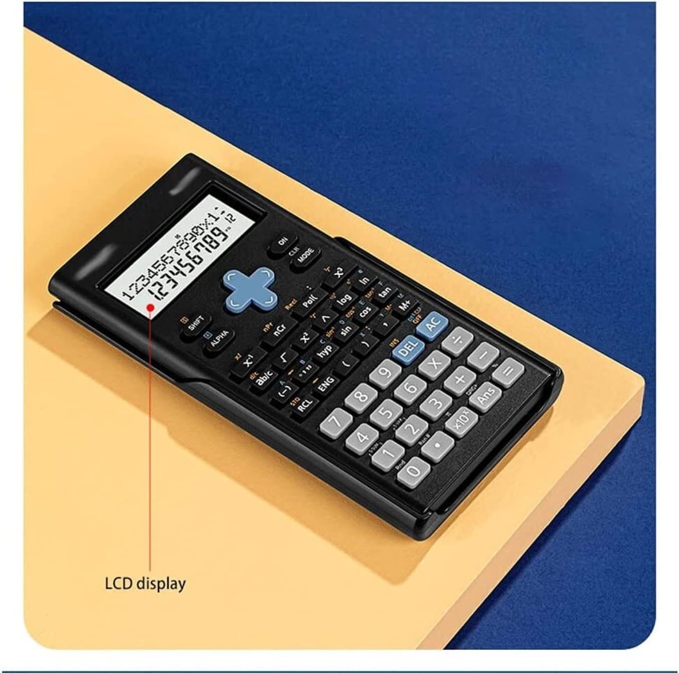 Calculadora Calculadora De Funciones Multifunción For Estudiantes Ciencias Adecuada For La Escuela Secundaria Escritorio Oficina(White)