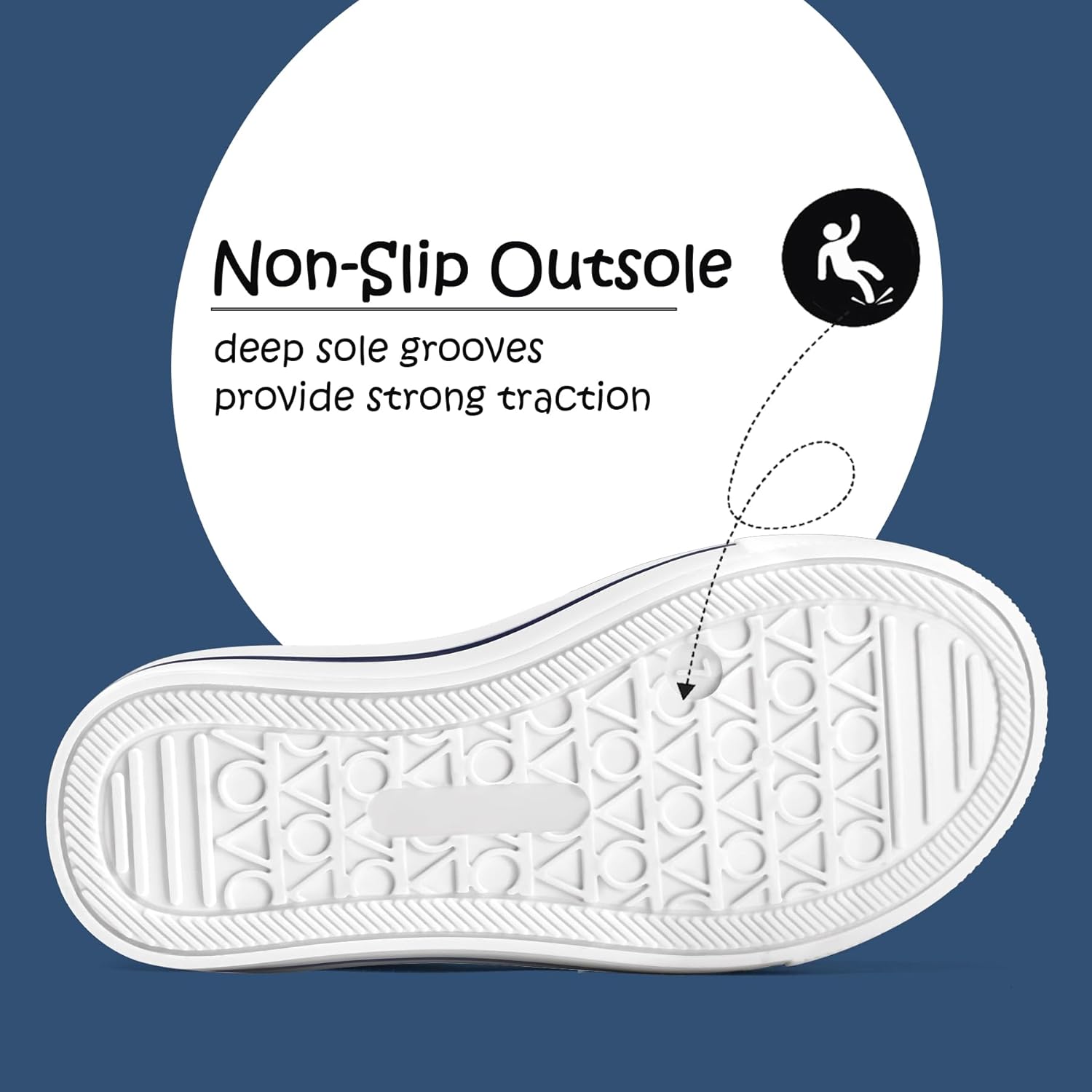 K KomForme Toddler Shoes Boys Girls Canvas Sneakers Size 4-13 - Image 6