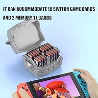 WEIMINLI Skull Treasure Chest Game Card Holder for Nintendo Switch