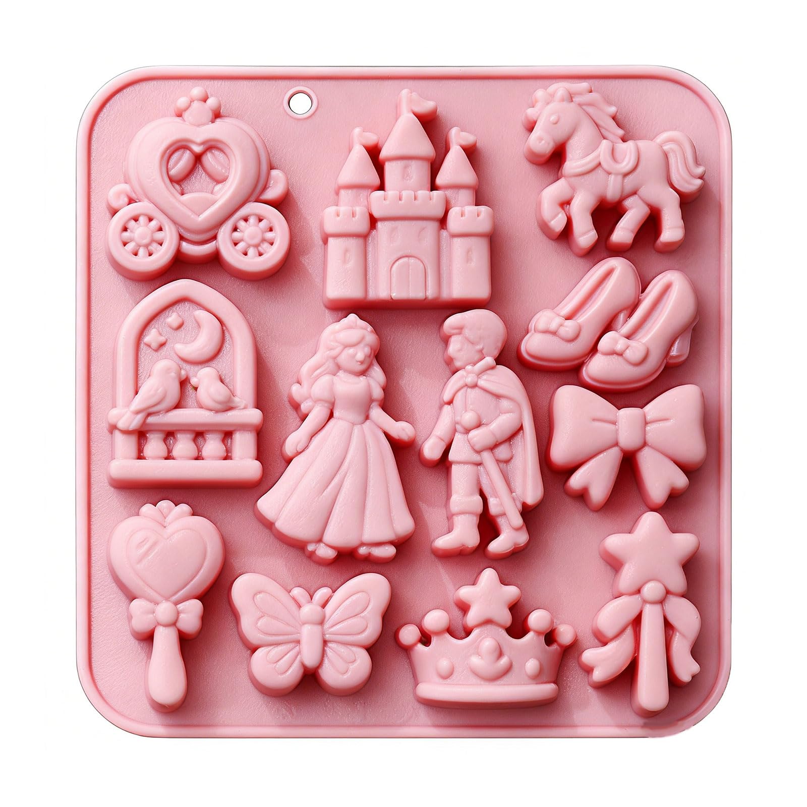MIDOKSTUA Multipurpose Princess Silicone Suitable for Chocolate Ice and Soap Making Soap Making