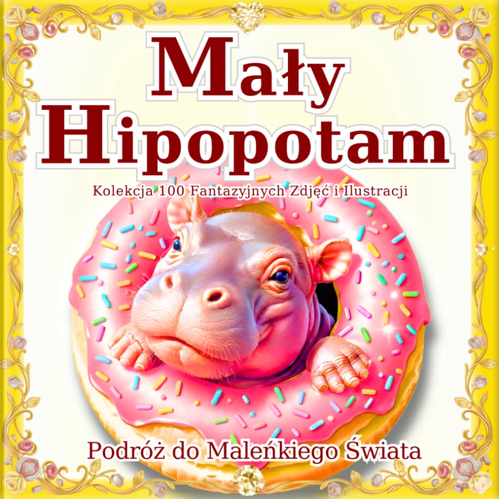 Livre hippopotame miniature un voyage visuel tendresse pour s'évader