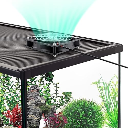 Miniatura 6 de Wathai Ventilador alimentado por CA de 4.724in, 5.512in, 5 pulgadas, 12 V con controlador de velocidad variable de 110 V - 240 V, enchufe de CA para