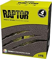 Vista 1 de U-Pol Products 0821 RAPTOR kit de revestimiento para caja de camión - 4 litros