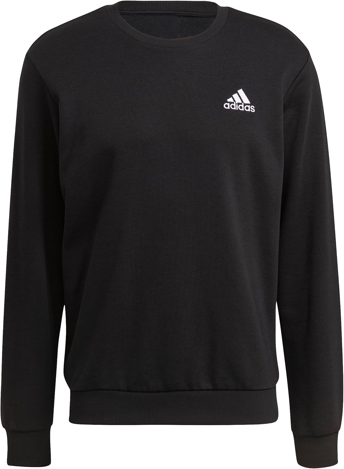 adidas mens Essentials French Terry Embroidered Small Logo Sweatshirt