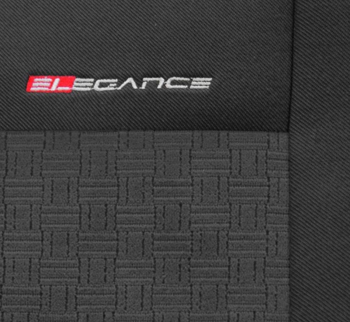 Dacia Duster Fundas de asiento a medida para coche, ajuste perfecto, fundas protectoras de asiento de terciopelo + acolchado de punto®Auto-schmuck (Duster II p1)