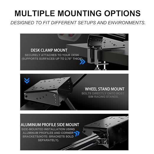 Soporte de Escritorio PXN Z9 para Volantes de Sim Racing miniatura 5
