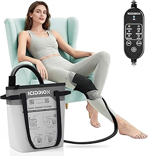 Cold Therapy Machine, Programmable Ice Machine for Knee After Surgery, Portable Knee Replacement Recovery