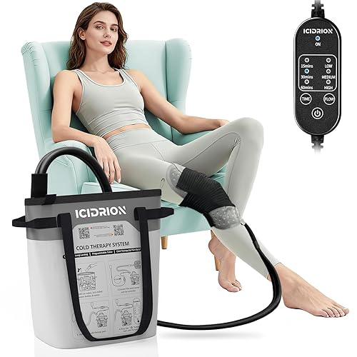 Cold Therapy Machine, Programmable Ice Machine for Knee After Surgery,