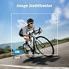 akaso brave 4 pro action cam 4k 20mp wifi 40m underwater camera ultra hd touchscreen 170 ° adjustable wide angle ice stabilization 5x zoom 2.4g remote control and 2 batteries 1350 mah (gray)