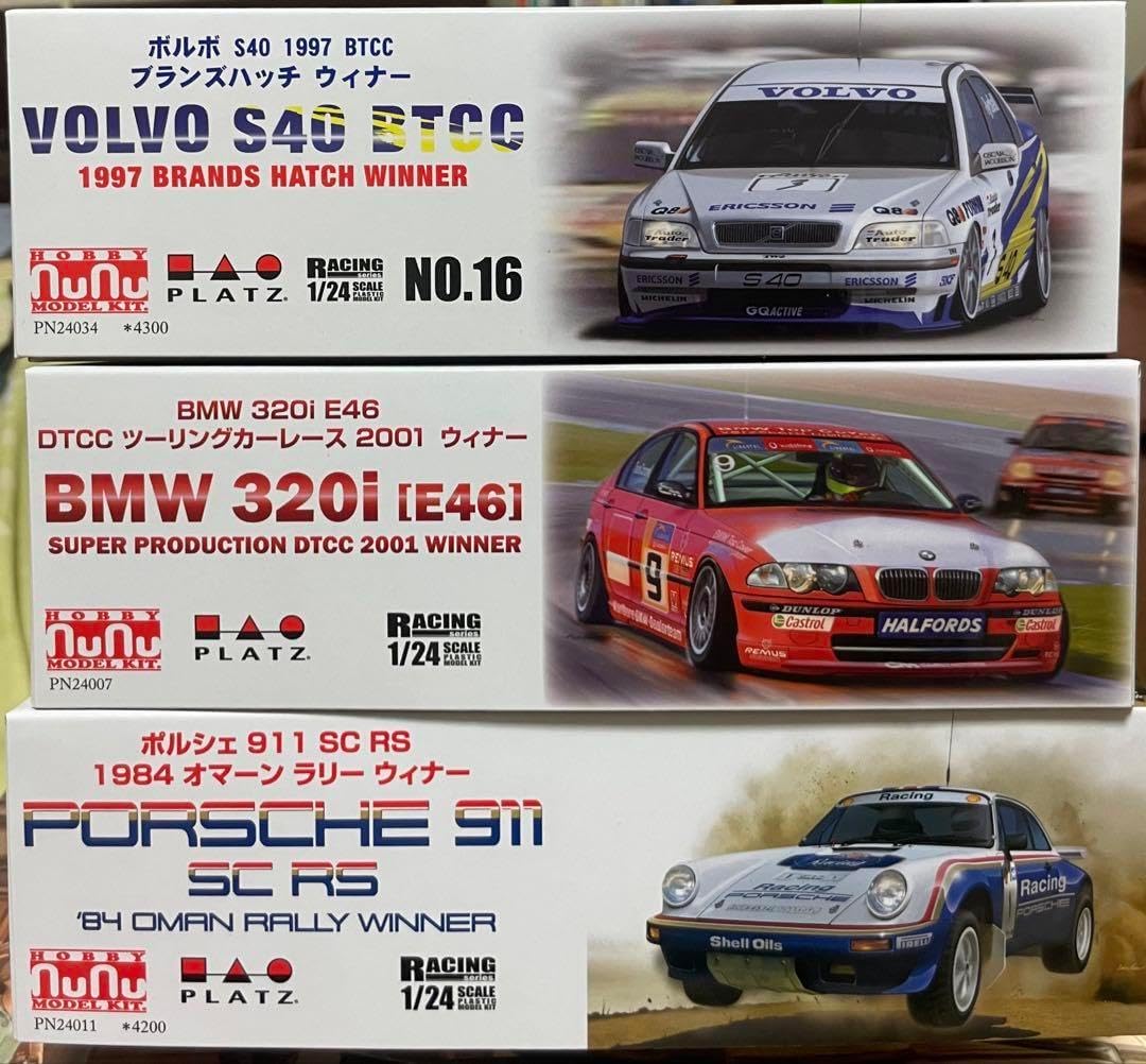 プラッツ/NuNu 1/24 レーシングシリーズ 3個セット プラッツ/nunu 1/24