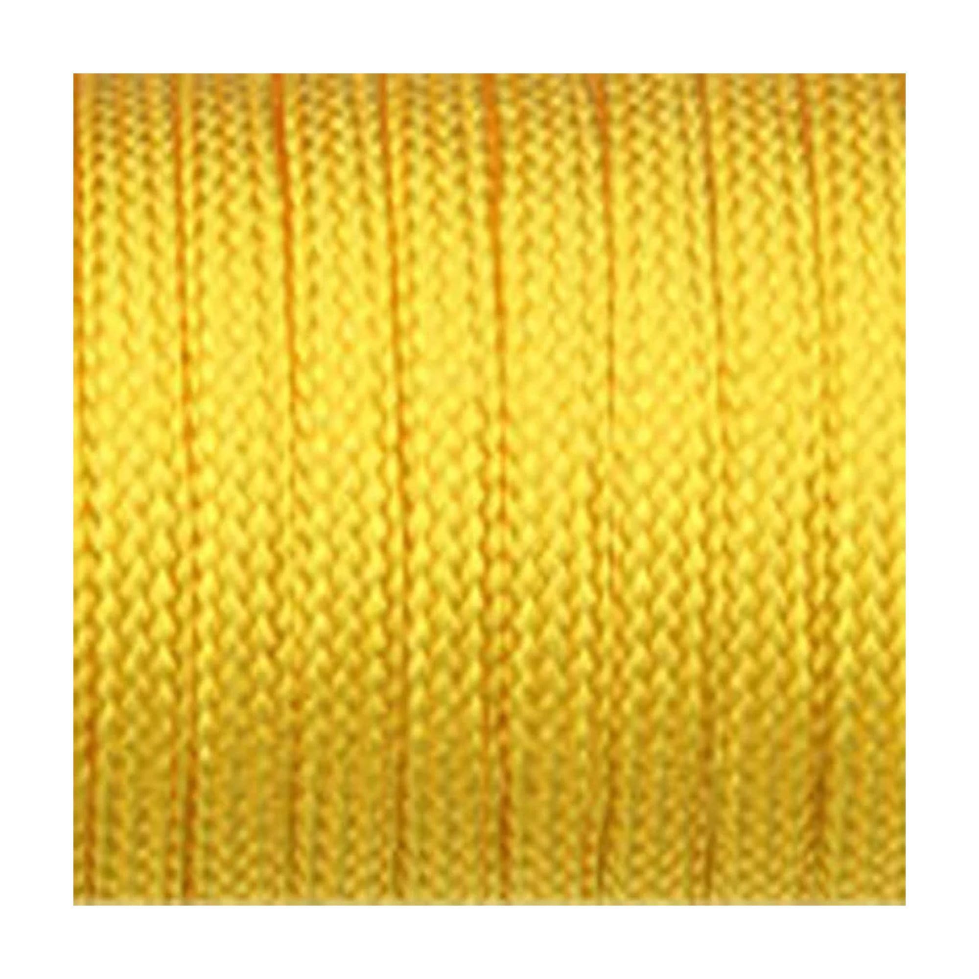 9-Core 650lb Paracord 5/15/31m Dia 4mm Military Tactical Survival Parachute Rope For DIY Making Lanyard Bracelet Dog Collar Tent - Yellow - 31m