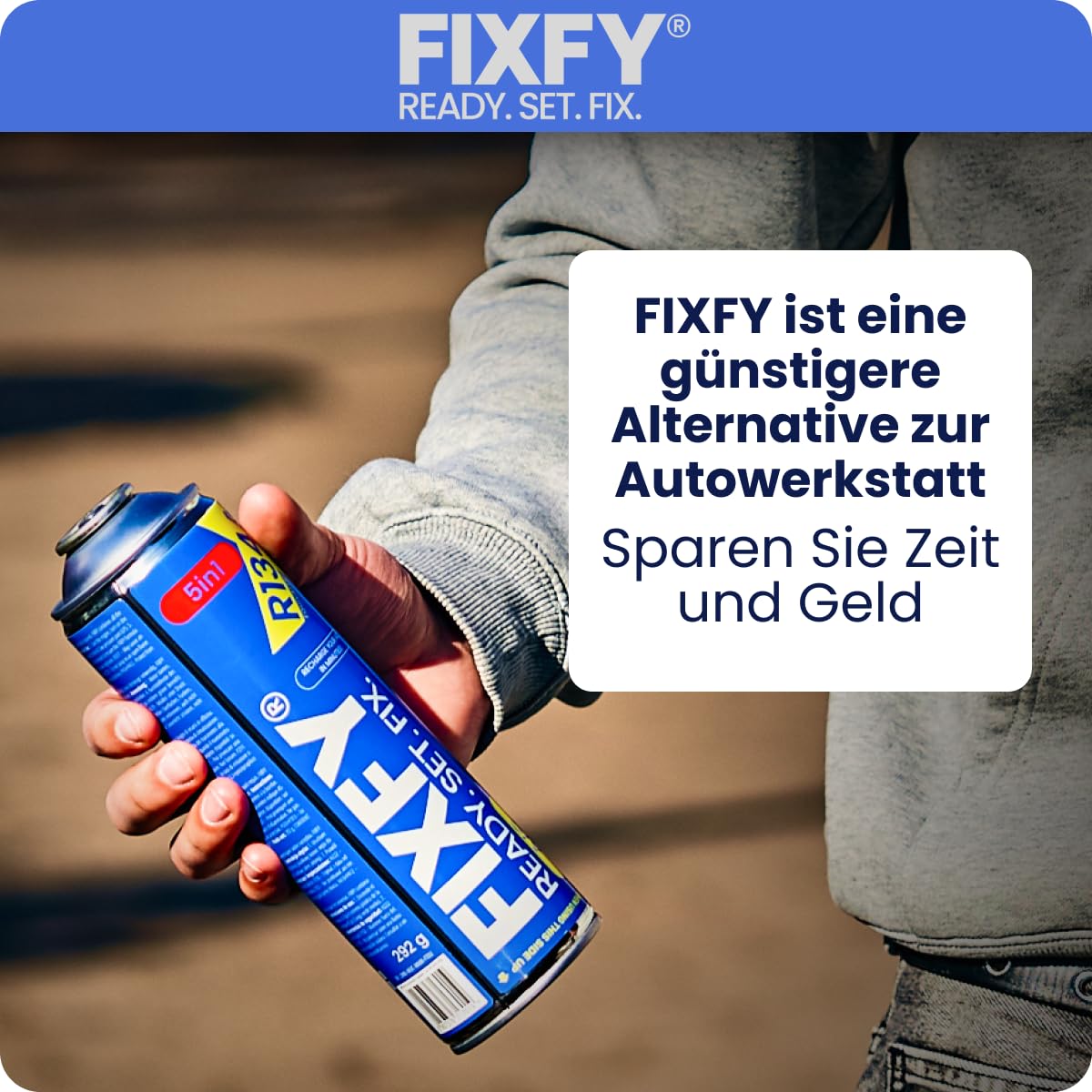 5en1 – 2 x Réfrigérant de remplacement R1234YF avec huile, produit d'étanchéité, agent dessiccant et colorant UV – Remplissez vous-même la climatisation (véhicules à partir de 2017)