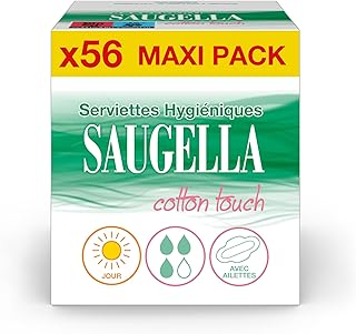 Saugella Cotton Touch Tag Sanitary Pads