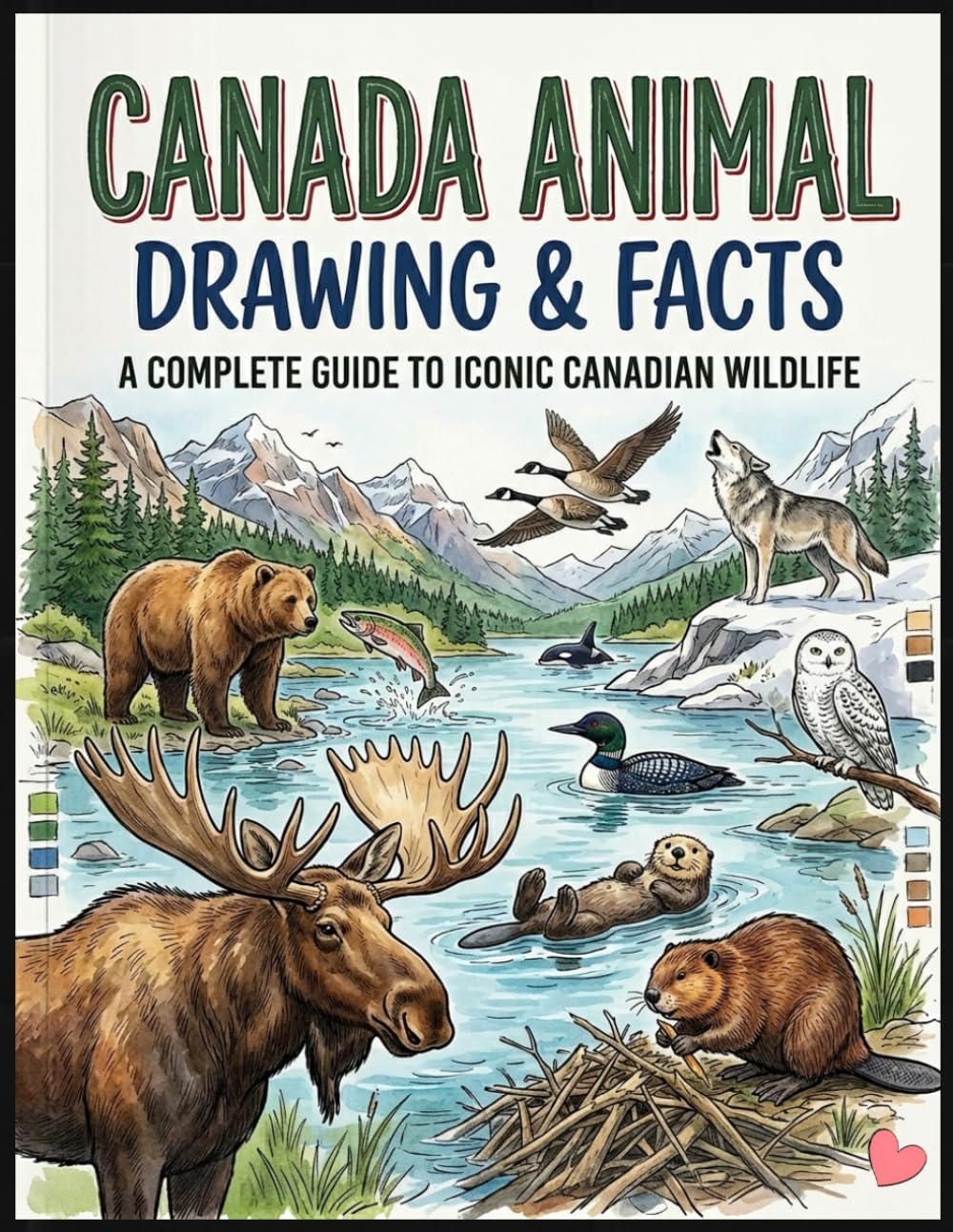 Canada Animal Drawing & Facts