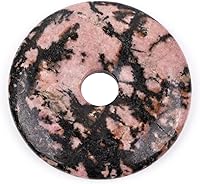 Vista 81 de GEM-Inside Rock Quartz Gemstone Loose Beads Genuine Natural Doubt Pink Ring Crystal Energy Stone Power para aretes colgantes, fabricación de joyas