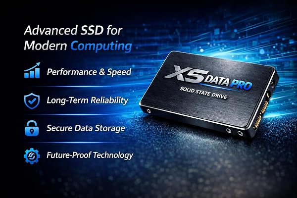 SATA III 2.5" Internal SSD – Solid State Drive for Laptop & Desktop – Fast Boot & Reliable Storage (2TB) Compatible with SATA only Not Compatible with NVMe/M.2 Slots - 5