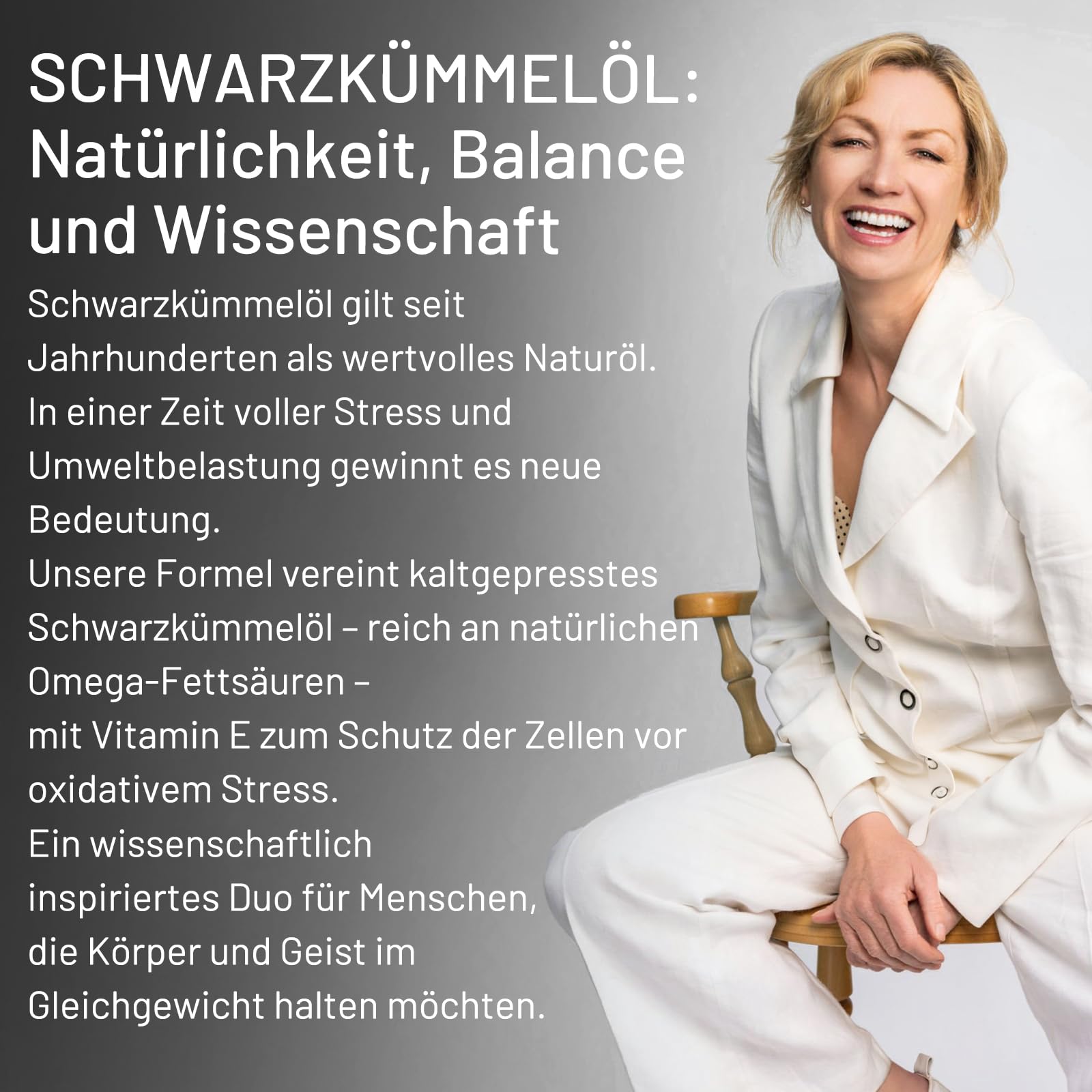Schwarzkümmelöl 1200 mg hochdosiert – 300 Kapseln – Kaltgepresst & Natürlich – Mit Vitamin E zum Zellschutz – Unterstützung für Immunsystem & allgemeines Wohlbefinden