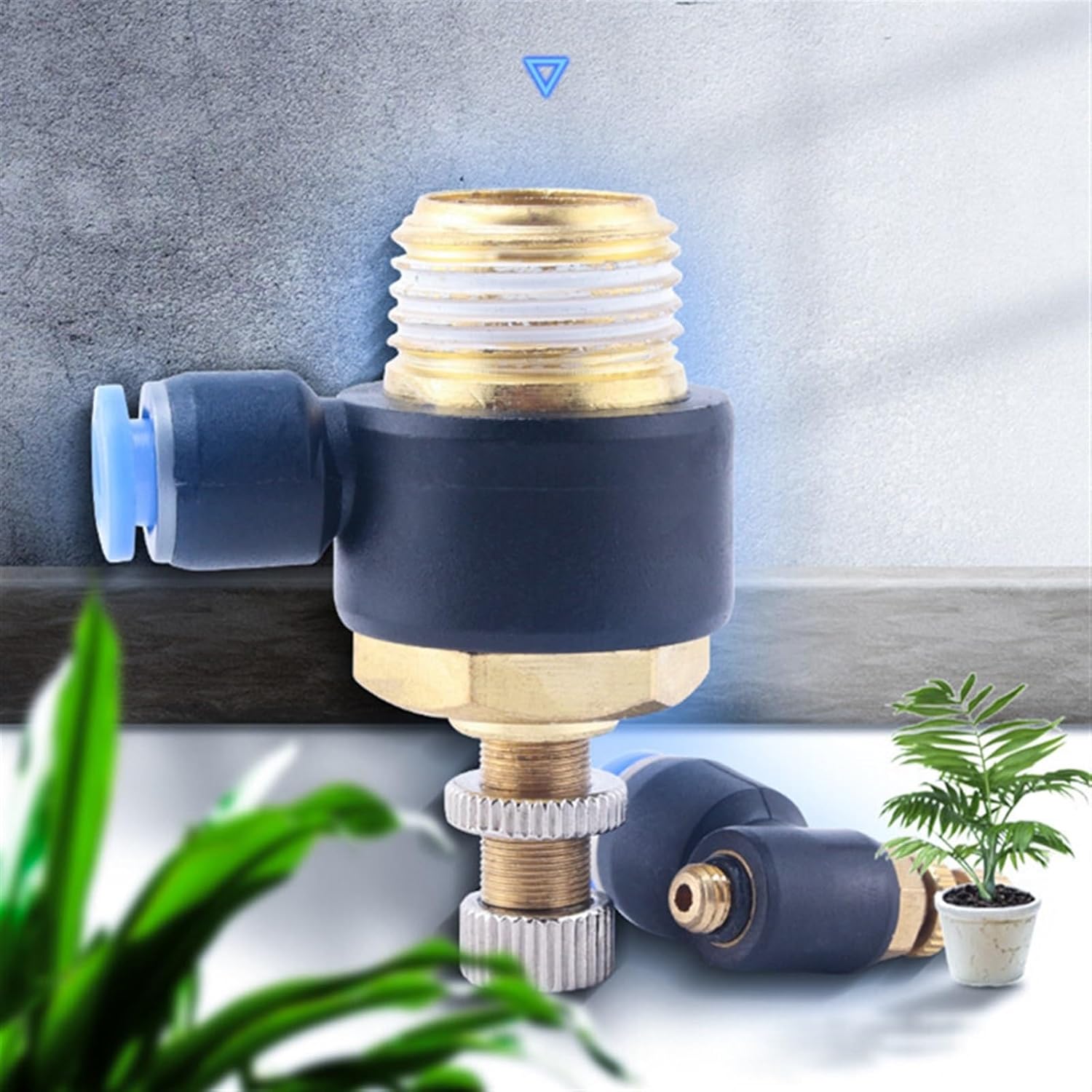 Air SL 1/8 1/4 3/8 1/2 Speed Control Pneumatic Fitting Throttle Valve Controller 4 6 8 10mm Hose Tube Fast Connection adjustable(8-01)