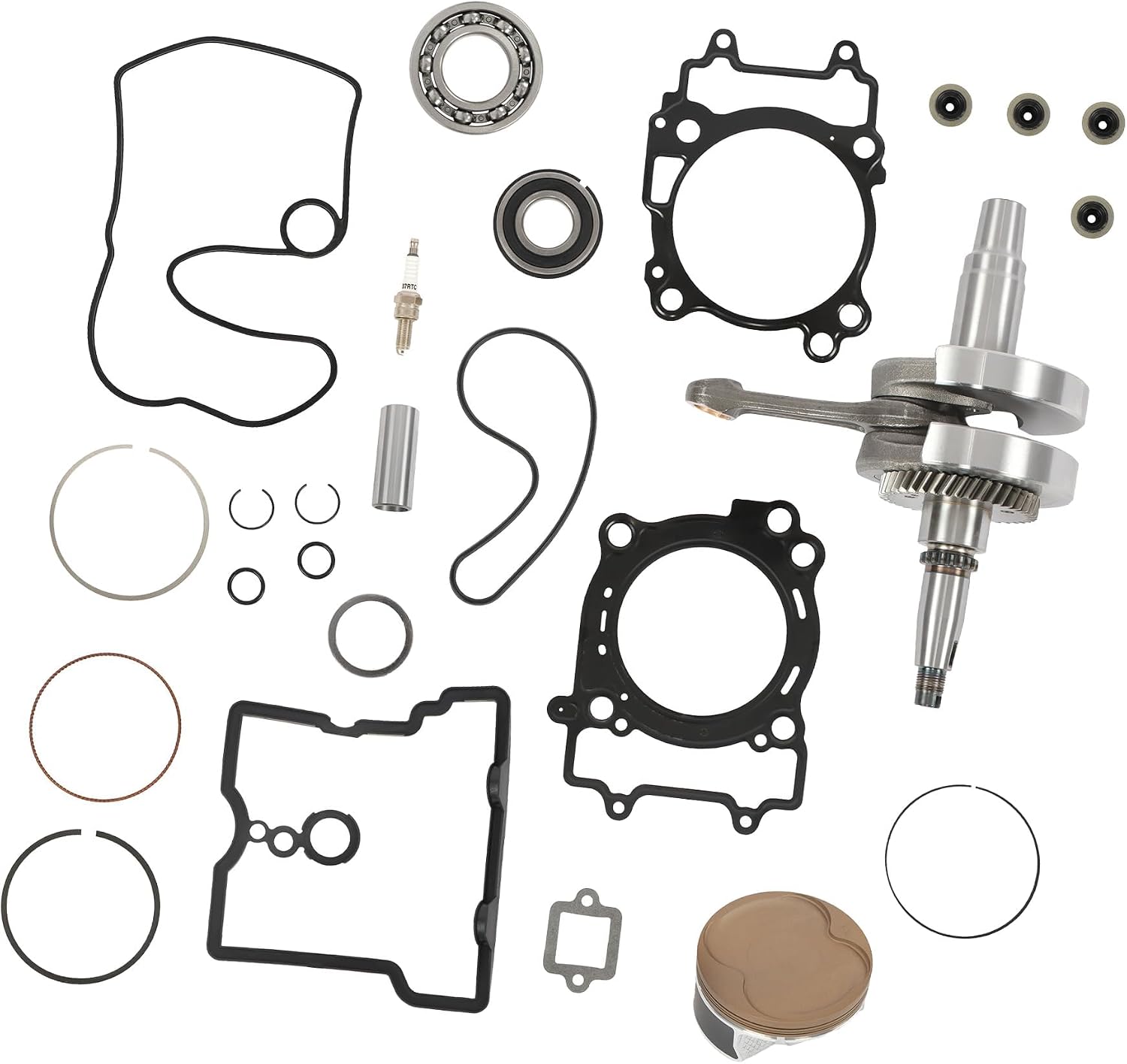 Crankshaft Overhaul Pad Piston Sleeve 4 Bearings Replacement for Polaris 570 2017-2021 2022 2204729