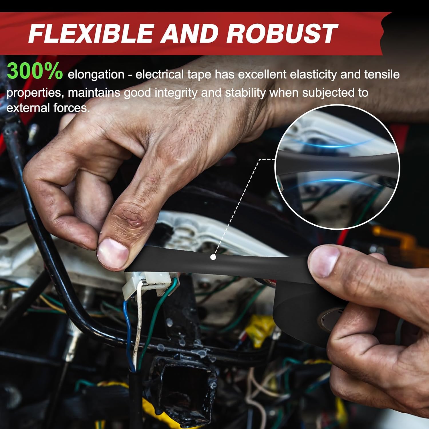 Avery Dennison Electrical Tape ¾ in x 99 ft, Professional Grade PVC Electric Tape, UL/CSA Listed Insulating Vinyl Tape for Electrical, Repairs, Automotive and Equipment, Pro-43, Black, 1 Roll