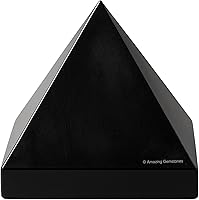 Vista 331 de Amazing Gemstone Amethyst Pyramid Crystal Healing Stones - 2" Great Pyramid Figurine of Natural Stone Pyramid for Meditation, Reiki, Chakra