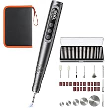 AlgoLaser Cordless Engraving Pen Kit - 35 Speed - 35,000 RPM Motor, 46 Bits