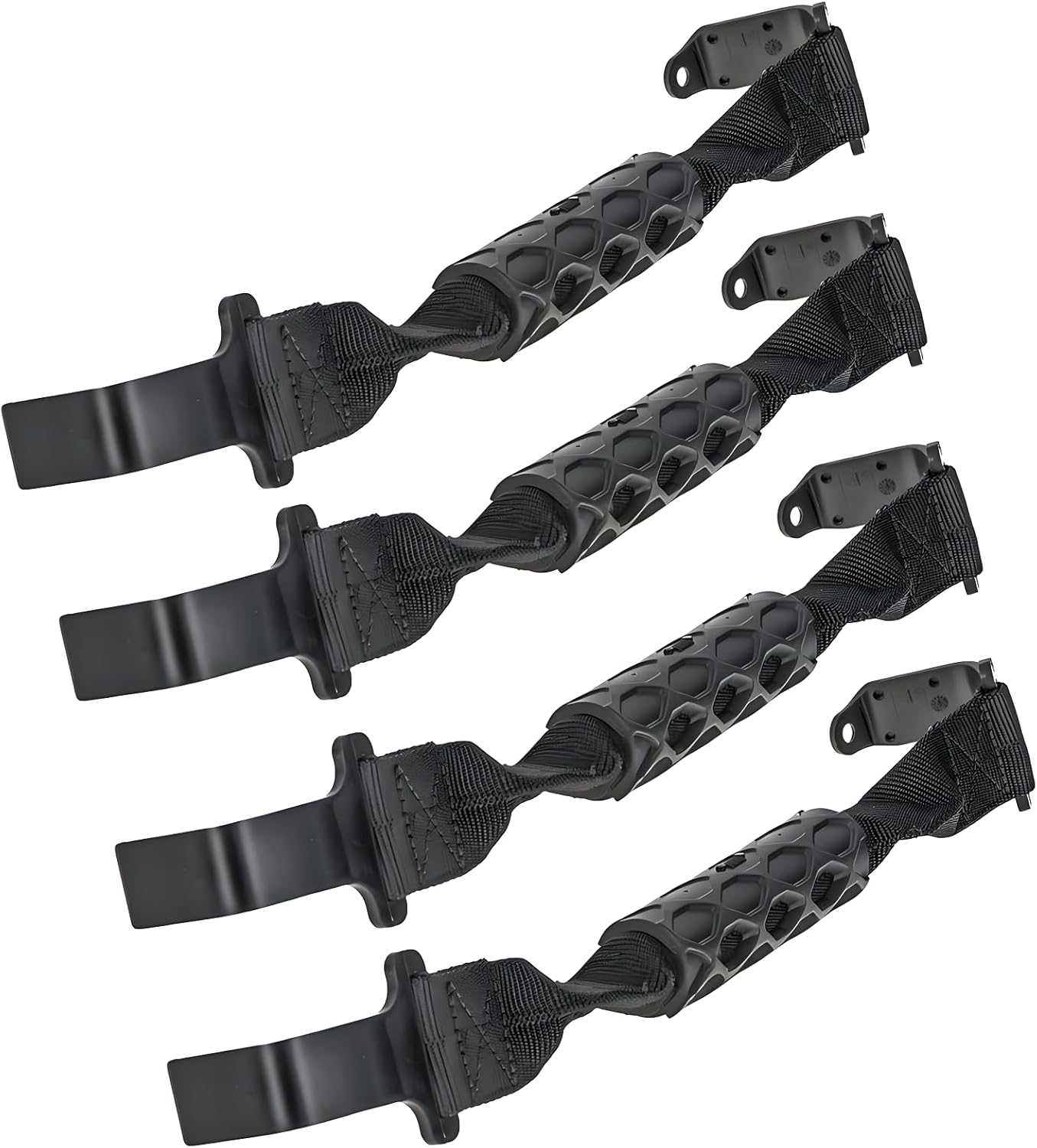 Heavy-Duty Roll Bar Grab Handles Compatible with 2018-2023 Jeep Wrangler JL & 2020-2023 Gladiator JT, Hard Top/Soft Top Only, Aluminum Alloy Off-Road Accessories, Replace for 82215524 82215523AC