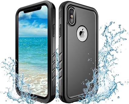 Capa à prova d'água Oryxboost para iPhone X/iPhone 10, à prova d'água,  protetora