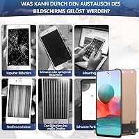 RongZy LCD Kijelző Xiaomi Redmi Note 10 Pro/Max Telefonhoz - Érintőképernyős Digitalizáló Csereképernyő Szerelőkészlettel, Fekete 2